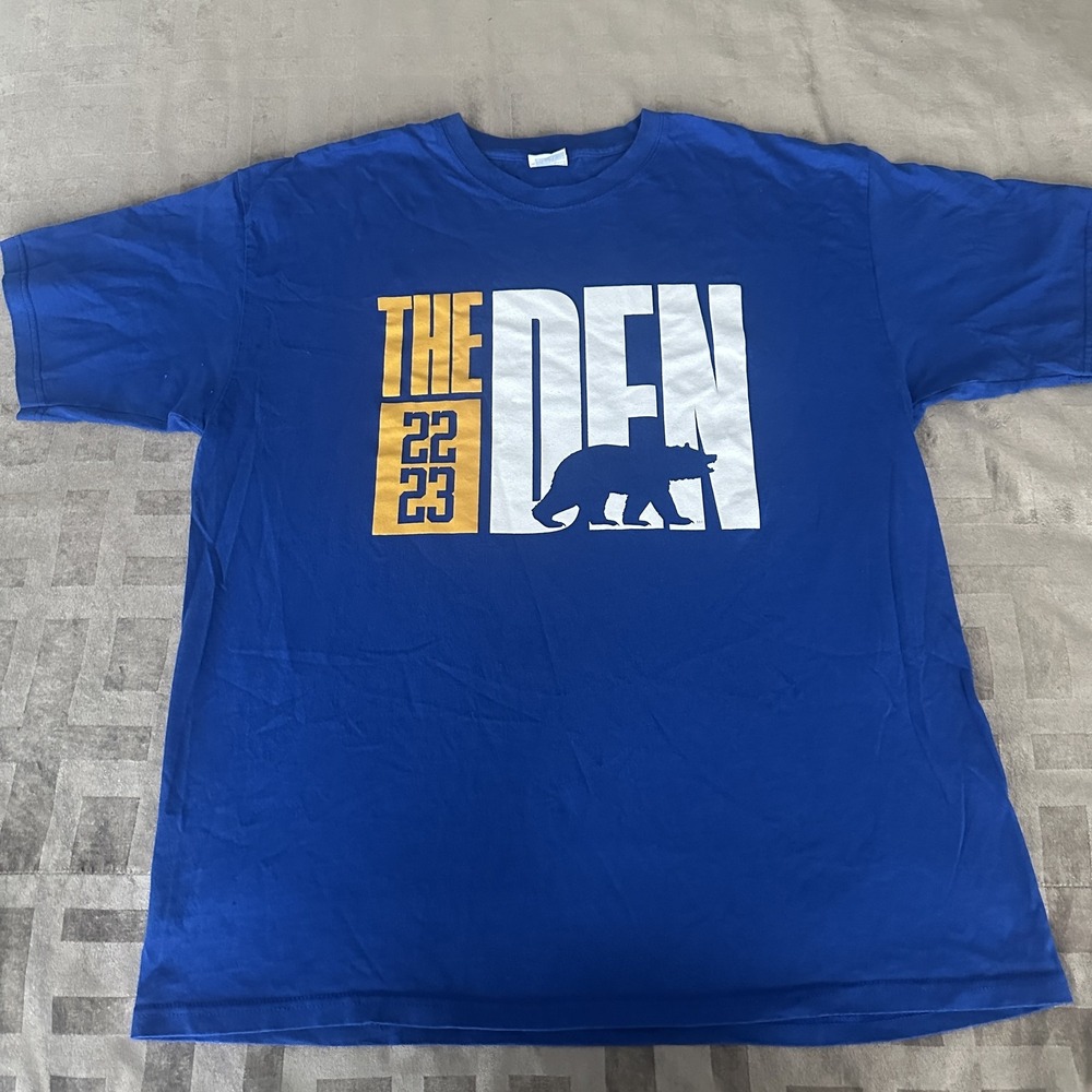 UCLA Bruins Shirt Mens XL Blue NCAA The Den 22 23 Bear Graphic Yazbek Tee‎